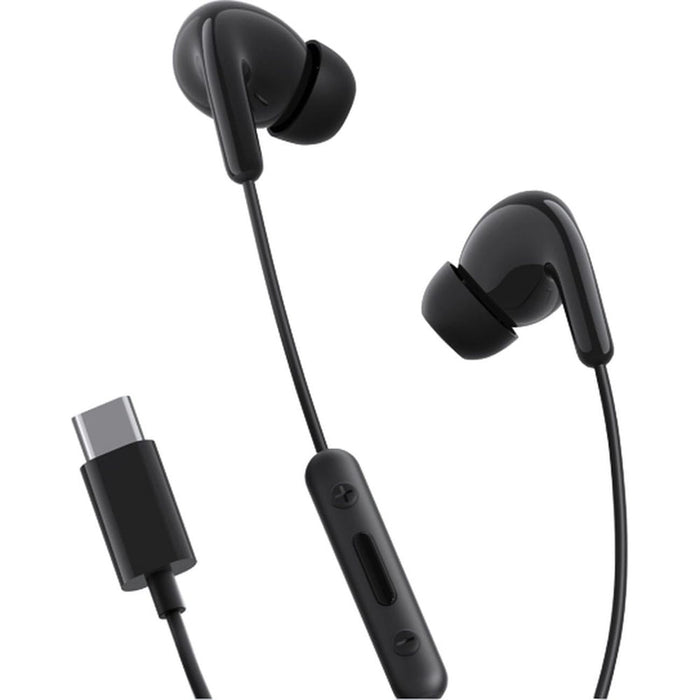 Xiaomi BHR8930GL кабелни слушалки за поставяне в ушите USB-C с дистанционно управление - черни