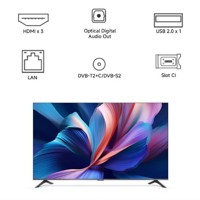 Телевизор Xiaomi A Pro 50 2026 / ELA6088EU , QLED , 50 inch, 125 см