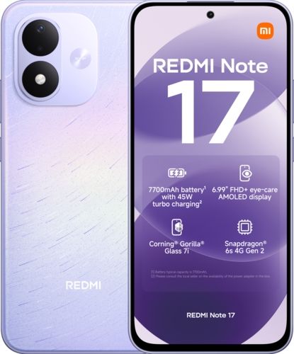 Смартфон Xiaomi REDMI NOTE 17 256/6 PURPLE , 256 GB, 6 GB