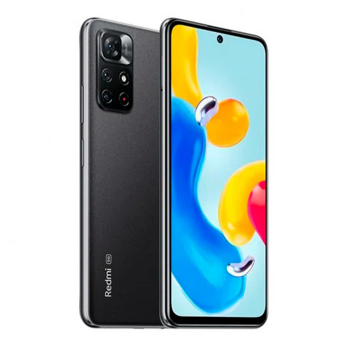 Смартфони Xiaomi Redmi Note 11S 5G 6,6" Octa Core 4 GB RAM 4 GB 128 GB Черен (След ремонт A)