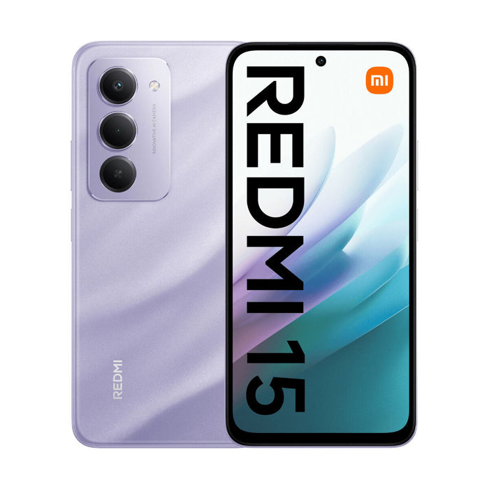 Смартфони Xiaomi REDMI 15 PURPLE 6,9" Octa Core 8 GB RAM 256 GB Лилав