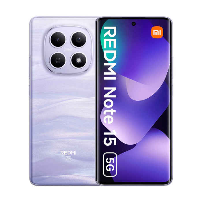 Смартфони Xiaomi REDMI NOTE 15 6,77" Octa Core 12 GB RAM 512 GB Лилав
