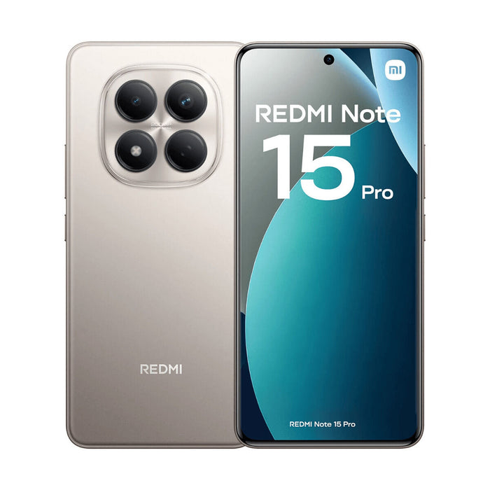 Смартфони Xiaomi Redmi Note 15 Pro 6,77" Octa Core 12 GB RAM 512 GB Сребрист
