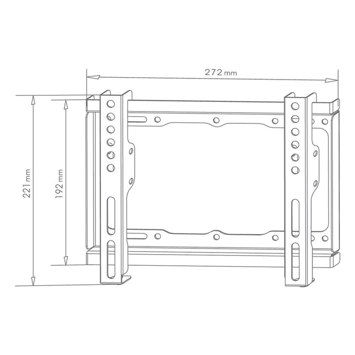 TV Стойка XMART 1743SF ЧЕРЕН
