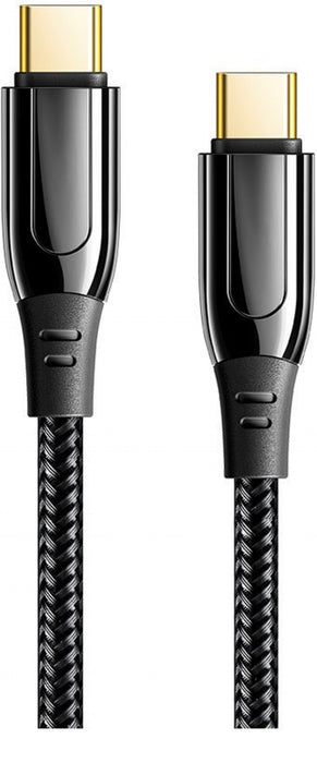 Кабел Xmart Type-C to Type-C 100W Black 1.2m