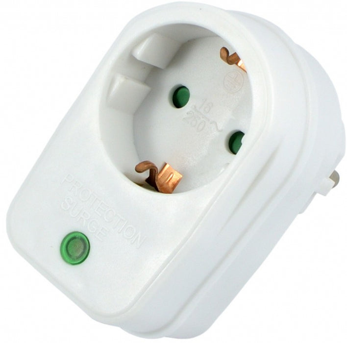 Разклонител XMART 1 Socket White Surge Protection