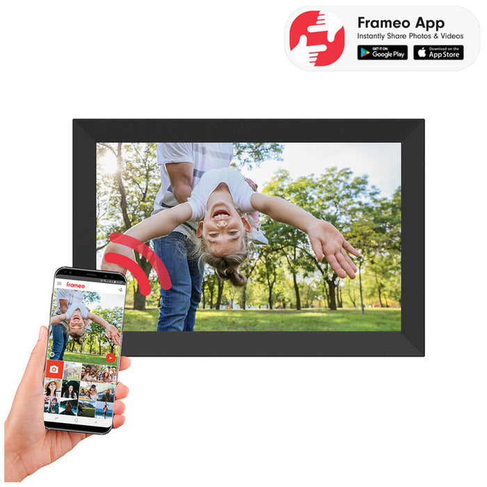 SMART Фоторамка XMART DF1024W WI-FI 10.1 ", 1280 X 800, ЧЕТЕЦ ЗА КАРТИ MICRO SD, USB