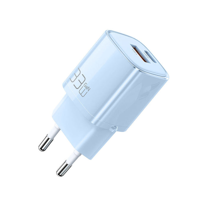 ЗАРЯДНО 220V XMART PD+QC3.0 33W BLUE