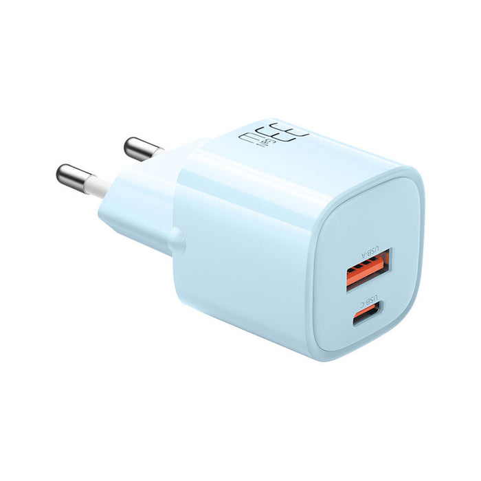 ЗАРЯДНО 220V XMART PD+QC3.0 33W BLUE