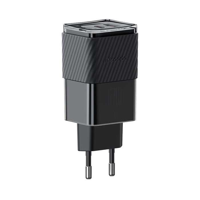 АДАПТЕР XMART 2X TYPE-C / 1X USB 20V 67W