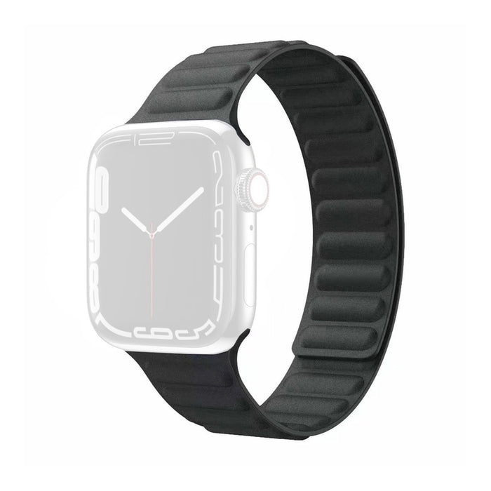 МАГНИТНА КАИШКА XMART WOOLEN APPLE WATCH BLACK 42-49