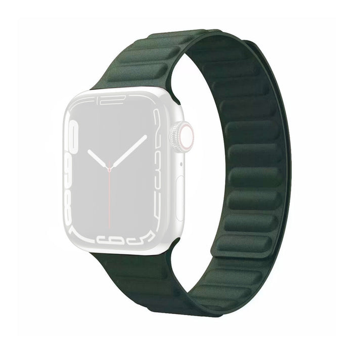МАГНИТНА КАИШКА XMART WOOLEN APPLE WATCH GREEN 42-49