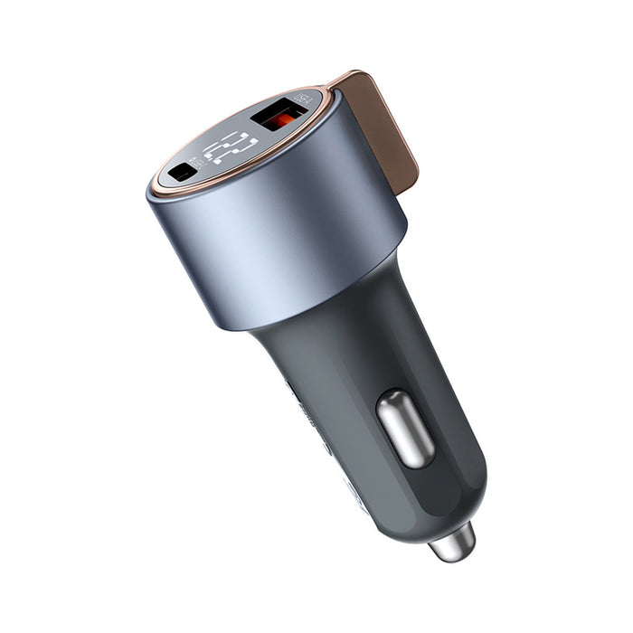 ЗАРЯДНО 12V XMART 75W QC USB-А+USB-C PD