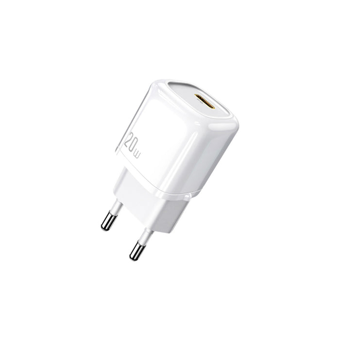 ЗАРЯДНО 220V XMART 20W PD+TYPE C WHITE