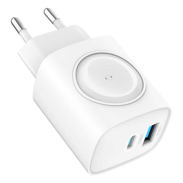 ЗАРЯДНО 220V XMART 20W+APPLE WATCH CHARG