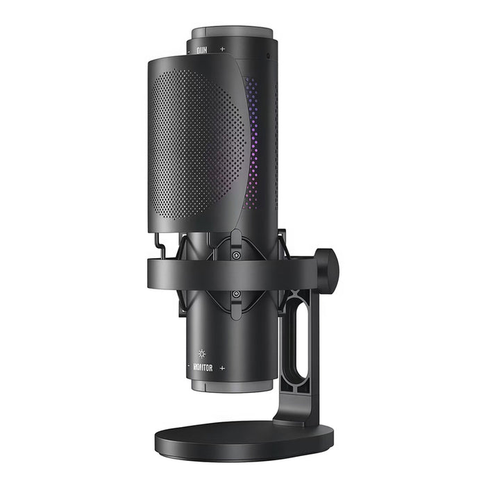 USB Микрофон за стрийминг XMART STREAMING SM-300 с RGB и регулиране на звука