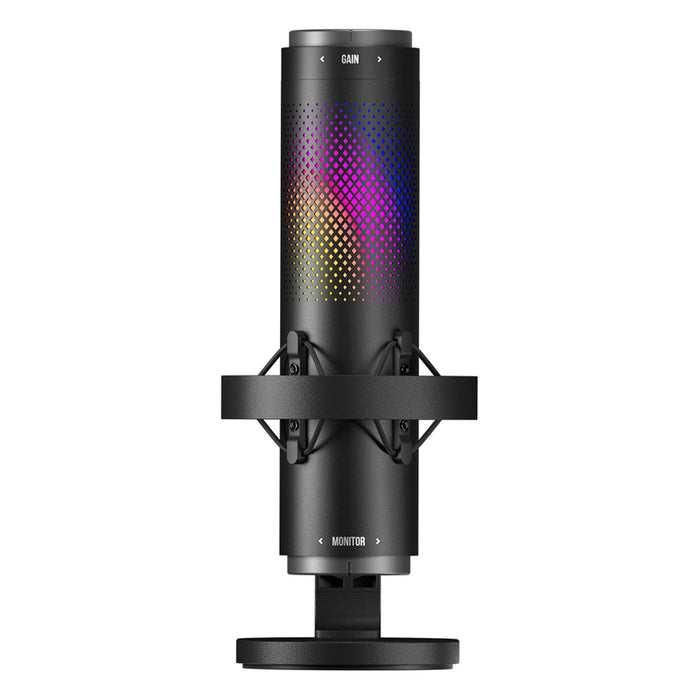 USB Микрофон за стрийминг XMART STREAMING SM-300 с RGB и регулиране на звука