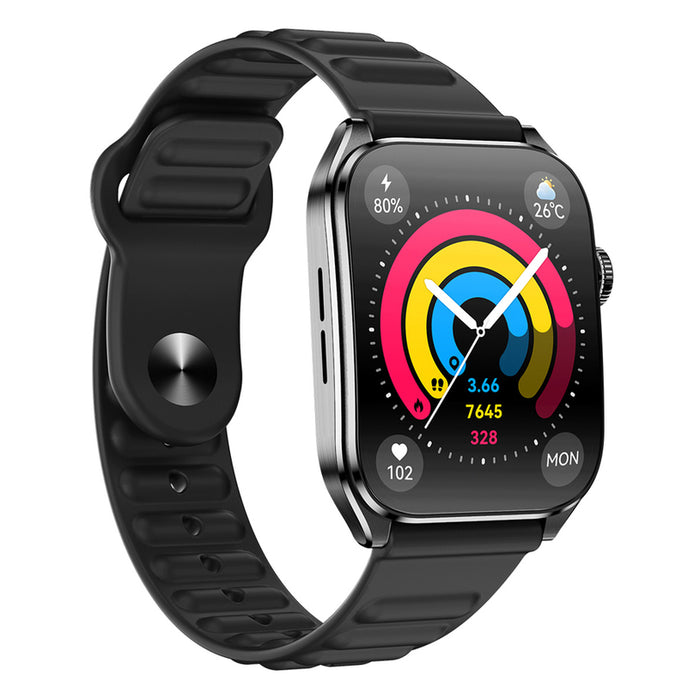 Смарт часовник XMART AM1130B AMOLED BLACK ПУЛСОМЕР, SPO2