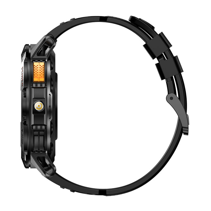 Смарт часовник XMART HK65 AMOLED BLCK-ORNG 49 MM, ПУЛСОМЕР, SPO2