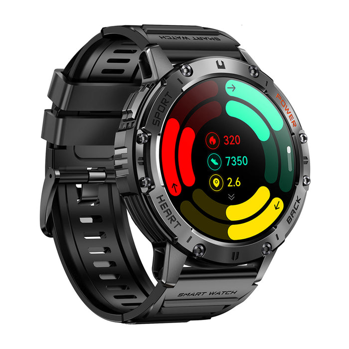 Смарт часовник XMART HK65 AMOLED BLCK-ORNG 49 MM, ПУЛСОМЕР, SPO2