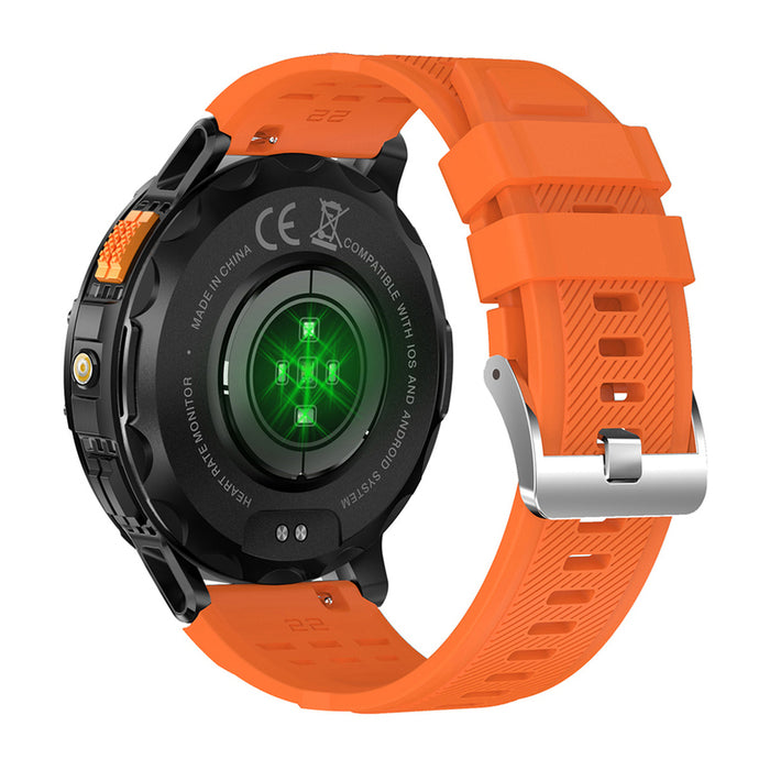 Смарт часовник XMART HK65 AMOLED BLCK-ORNG 49 MM, ПУЛСОМЕР, SPO2
