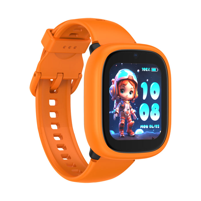 Смарт часовник XMART KIDS K3 4G ORANGE/BLACK 51 MM, GPS, WLAN