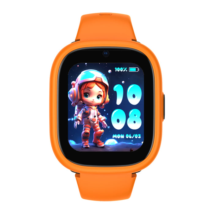 Смарт часовник XMART KIDS K3 4G ORANGE/BLACK 51 MM, GPS, WLAN