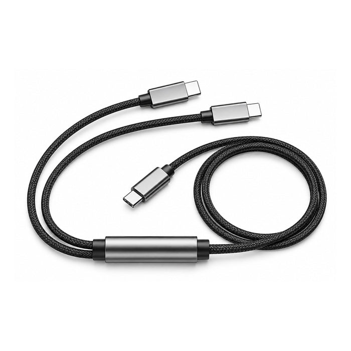 Кабел XMART 2in1 USB-C 100W PD-201