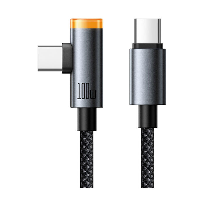 Кабел XMART USB-C 100W 1.2M 90 ANGLE