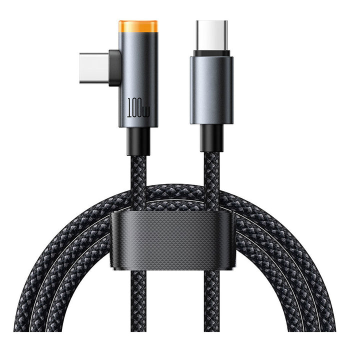 Кабел XMART USB-C 100W 1.2M 90 ANGLE