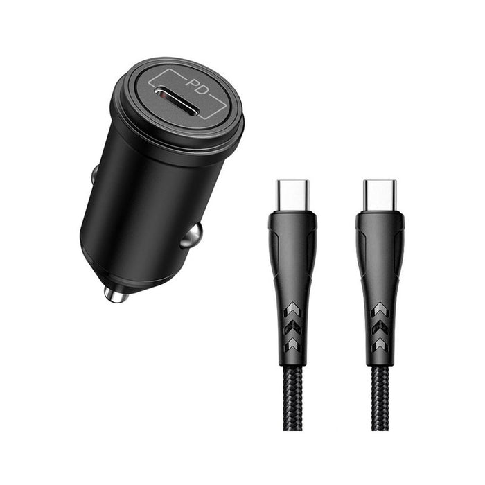 ЗАРЯДНО 12V XMART TYPE-C PD18W+КАБЕЛ