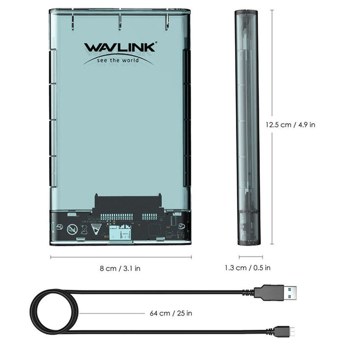 HDD CASE WL-ST239 2.5 USB 3.0 SATA