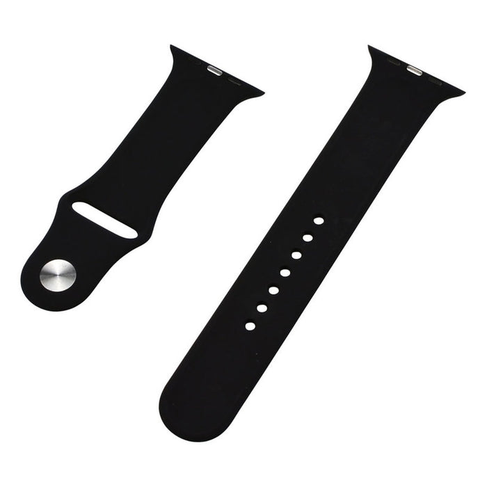 СИЛИКОНОВА КАИШКА XMART ЗА APPLE WATCH 45 MM BLACK