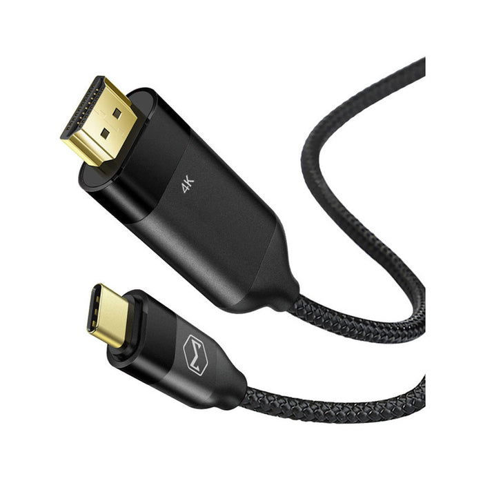 Кабел от източник с USB-C XMART към приемник с HDMI USB-C TO HDMI 2 M работи само в тази посока
