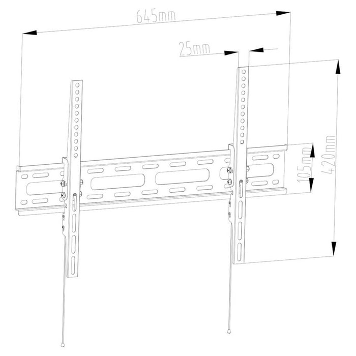 TV Стойка XMART 3265 LT ЧЕРЕН