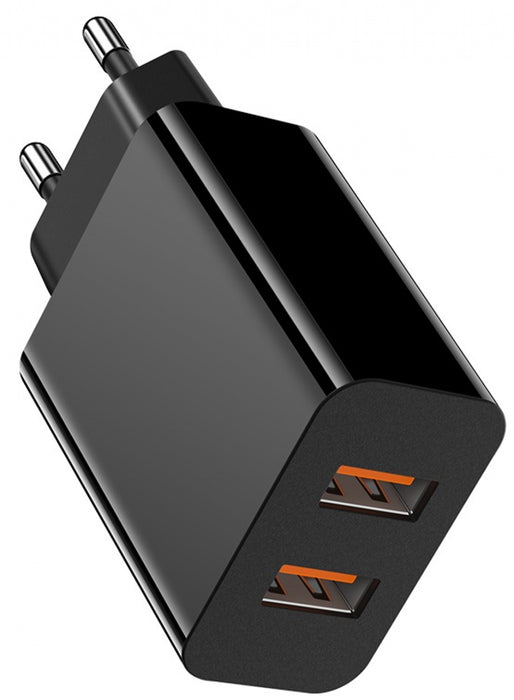 Зарядно устройство X-MART Dual USB CHARGER 18W Black