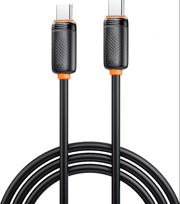 Кабел XO NB-Q302B USB-C to USB-C 1m 60W Black