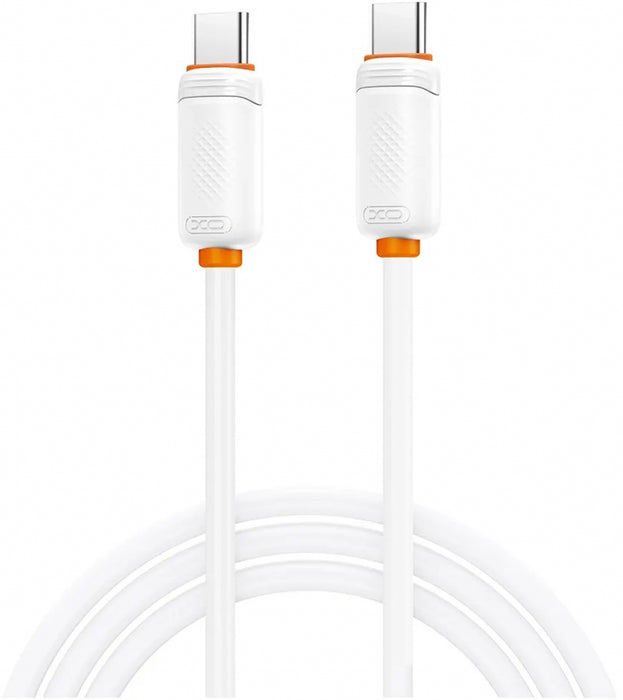 Кабел XO NB-Q302B USB-C to USB-C 1m 60W White