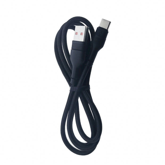Кабел XO NB55 5А Fast Charge USB-Type C black