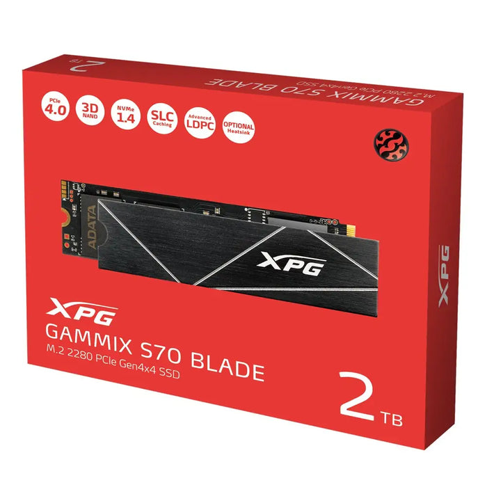XPG GAMMIX S70 Blade M.2 2000 GB PCI Express 4.0 3D NAND