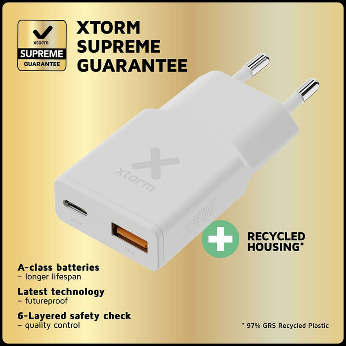 Преносима батерия Powerbank Xtorm XG2SL025 Бял