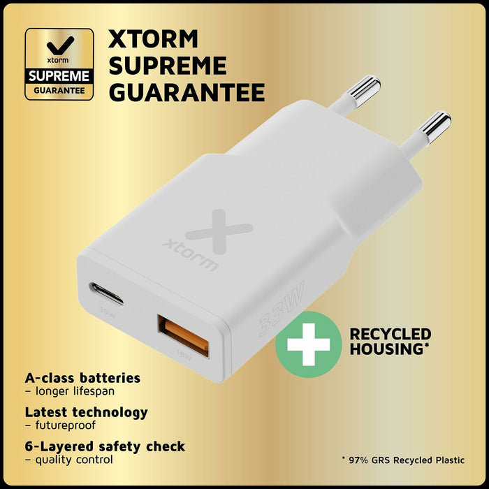 Преносима батерия Powerbank Xtorm XG2SL033 Бял