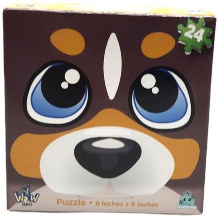 Пъзел Y Wow - PuzzleHeadz, куче, 24 части, Bobby