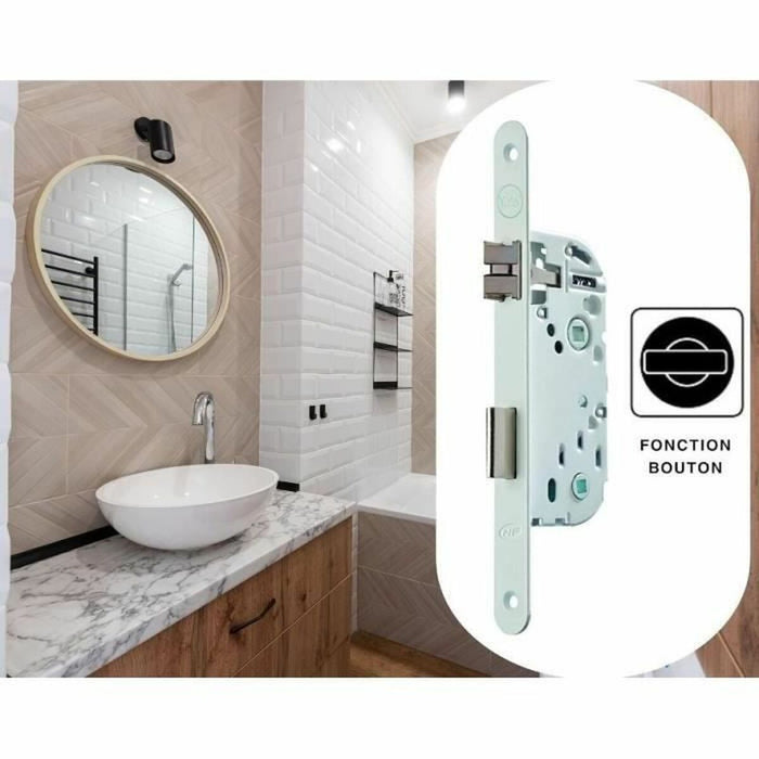 Вградена брава Yale 6,2 x 2 x 23 cm Стомана