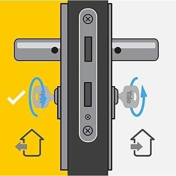 Защитен цилиндър Yale 30 x 40 mm Месинг