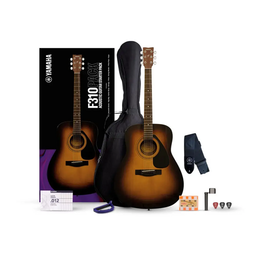 Yamaha F310P Tobacco Brown Sunburst Pack - акустична китара