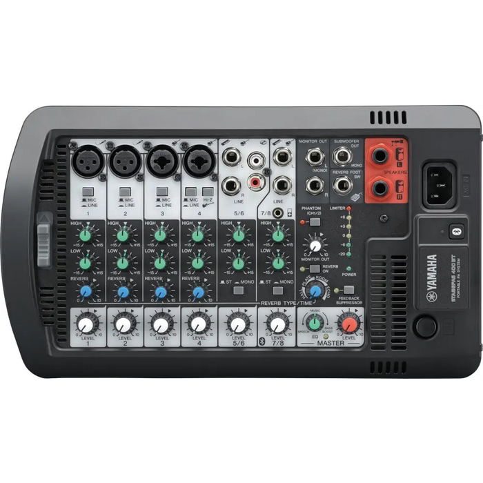 Yamaha Stagepas 400BT - преносима PA система с 8-канален