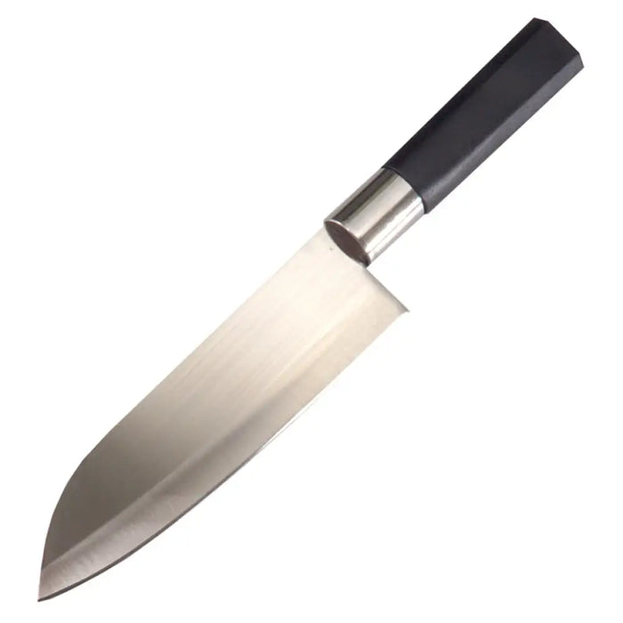 ЯПОНСКИ КУХНЕНСКИ НОЖ 16.5 CM SАNTOKU BLACK SEKIRYU