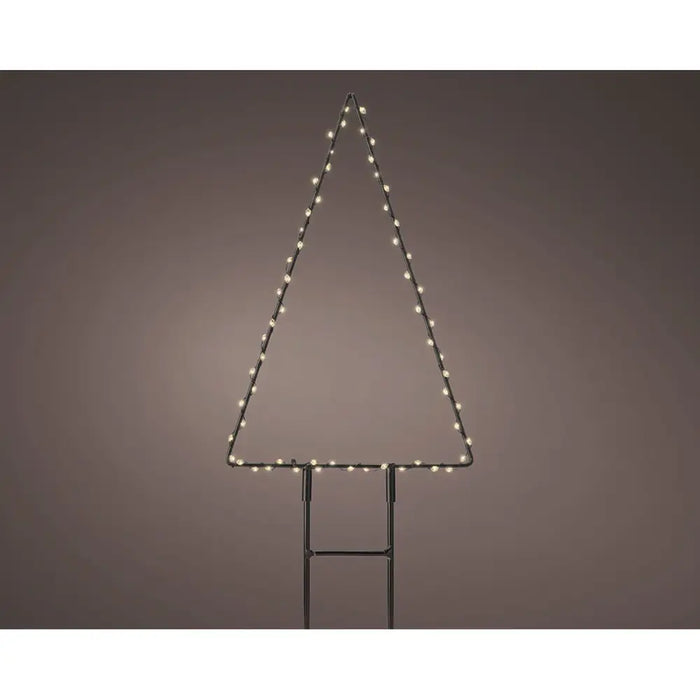 Ярка декорация Lumineo Коледно дърво 18 x 27 cm Метал