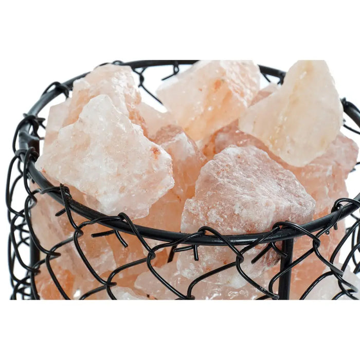 Ярка декорация DKD Home Decor Сол Черен Оранжев 15 W 17 x